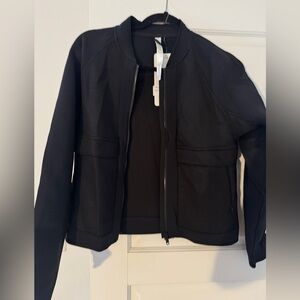 Lululemon Athletica Black Mesh Jacket